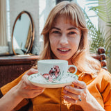 Disney Lady and the Tramp Teacup & Saucer Set