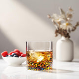 Large Confetti  DOF Glasses – Set of 2- 11oz