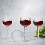 The Wine Savant Aesthetic Cloud Elegant Crystal Wine - 7 oz Rim