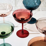Cocktail & Champagne Coupe Glasses Coupe Cocktail Glasses 7 oz | Set of 6