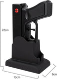 Electric Gun Wine Corkscrew Bottle Opener (Black)