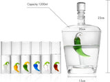 Tequila Decanter Set with Pepper Decanter (Pepper)