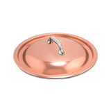 Mauviel Copper Curved Lid With Cast Stainless Steel Handle