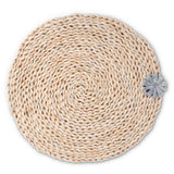 Sand Dollar Twisted Seagrass Placemats - set of 4