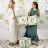 Safari Baby Block Boxes Set of 4 Party Decor