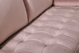 Emily Contemporary Chair with Plush Cushions, Wooden Legs, and Stylish Roll Pillows for Comfort