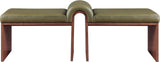 Delphine - Bench - Walnut Base