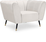 Beaumont Velvet Modern Chair – Luxurious Black Upholstery with Gold-Tipped Legs & Deep Tufting Comfort