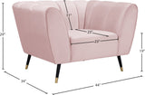 Beaumont Velvet Modern Chair – Luxurious Black Upholstery with Gold-Tipped Legs & Deep Tufting Comfort