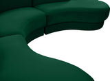 Rosa Velvet Three-Piece Sectional Sofa – Stylish Comfort for Modern Living Rooms and Spaces