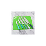 14-Piece Color-Coded Knife & Cutting Board Set