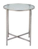 Vetro Side Table Silver