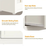 Wholesale Makeup Vanity Desk with 6 Drawers, Extendable corner Vanity