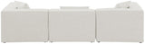 Cube Modular Sofa - Elegant Linen Textured Upholstery for Custom Comfort and Contemporary Style