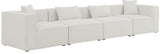 Cube Modular Sofa - Elegant Linen Textured Upholstery for Custom Comfort and Contemporary Style