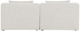 Cube Modular Sofa - Elegant Linen Textured Upholstery for Custom Comfort and Contemporary Style