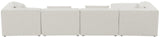 Cube Modular Sectional Sofa - Elegant Linen Textured Design for Customizable Comfort & Style