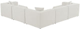 Cube Modular Sectional Sofa - Elegant Linen Textured Design for Customizable Comfort & Style