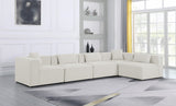 Cube Modular Sectional Sofa - Elegant Linen Textured Design for Customizable Comfort & Style