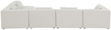 Cube Modular Sectional Sofa - Elegant Linen Textured Design for Customizable Comfort & Style