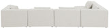 Cube Modular Sectional Sofa - Elegant Linen Textured Design for Customizable Comfort & Style