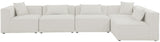 Cube Modular Sectional Sofa - Elegant Linen Textured Design for Customizable Comfort & Style