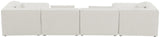 Cube Modular Sectional Sofa - Elegant Linen Textured Design for Customizable Comfort & Style