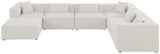Cube Modular Sectional Sofa - Elegant Linen Textured Design for Customizable Comfort & Style
