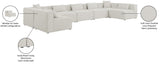 Cube Modular Sectional Sofa - Elegant Linen Textured Design for Customizable Comfort & Style