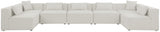 Cube Modular Sectional Sofa - Elegant Linen Textured Design for Customizable Comfort & Style