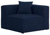 Cube Modular Corner Chair in Elegant Linen Fabric - Create Your Dream Seating Arrangement Today!