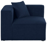 Cube Modular Corner Chair in Elegant Linen Fabric - Create Your Dream Seating Arrangement Today!