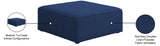 Cube Modular Ottoman with Elegant Linen Upholstery – Create Custom Seating Arrangements Effortlessly!