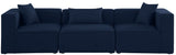 Cube Modular Sofa - Elegant Linen Textured Upholstery for Custom Comfort and Contemporary Style