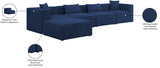 Cube Modular Sectional Sofa - Elegant Cream Linen Upholstery for Customizable Contemporary Comfort