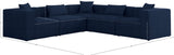Cube Modular Sectional Sofa - Elegant Cream Linen Upholstery for Customizable Contemporary Comfort