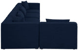 Cube Modular Sectional Sofa - Elegant Cream Linen Upholstery for Customizable Contemporary Comfort