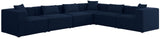 Cube Modular Sectional Sofa - Elegant Cream Linen Upholstery for Customizable Contemporary Comfort