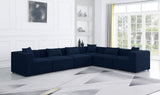 Cube Modular Sectional Sofa - Elegant Cream Linen Upholstery for Customizable Contemporary Comfort