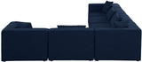 Cube Modular Sectional Sofa - Elegant Cream Linen Upholstery for Customizable Contemporary Comfort
