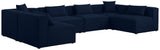 Cube Modular Sectional Sofa - Elegant Cream Linen Upholstery for Customizable Contemporary Comfort