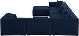 Cube Modular Sectional Sofa - Elegant Cream Linen Upholstery for Customizable Contemporary Comfort