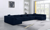 Cube Modular Sectional Sofa - Elegant Cream Linen Upholstery for Customizable Contemporary Comfort