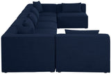 Cube Modular Sectional Sofa - Elegant Cream Linen Upholstery for Customizable Contemporary Comfort