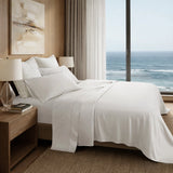 Premium 500 Thread Count Cotton Sheet Set, Bright White
