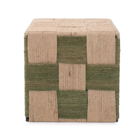 Escobedo Square Jute Side Table