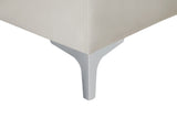 Naomi Velvet Chair – Luxurious Contemporary Design with Customizable Legs and Cozy Pillows Included