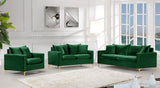 Naomi Velvet Sofa - Luxurious Comfort with Customizable Legs & Cozy Pillows for Stylish Living Rooms