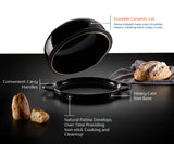 Kook Enameled Cast Iron Bread Oven