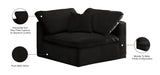 Cozy Armless Modular Chair: Luxurious Fiber-Filled Cushions for Ultimate Comfort and Style